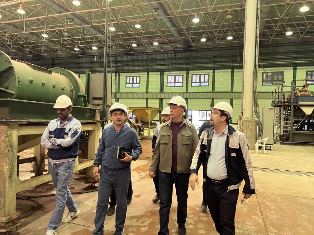 بازدید هیات اعزامی معدن ازبکستان